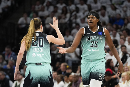 Canyon of Heroes celebrates New York Liberty basketball team’s achievements with a ticker-tape parade.