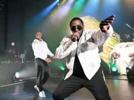 LONDON, ENGLAND - NOVEMBER 07: Giggs and Diddy perform at O2 Shepherd's Bush Empire in a special one night only event at O2 Shepherd's Bush Empire on November 07, 2023 in London, England. (Photo by Samir Hussein/Getty Images for Sean Diddy Combs)