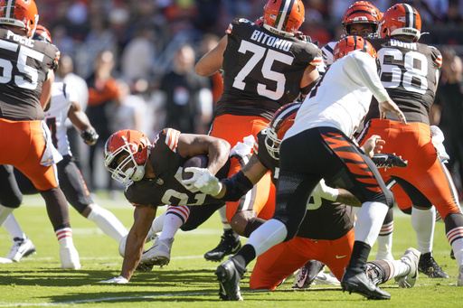 Nick Chubb returns to the Browns following a significant knee injury that cut short his 2023 season.