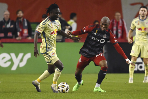 John Tolkin, Lewis Morgan and Elias Manoel each score second-half goals as the Red Bulls top Toronto