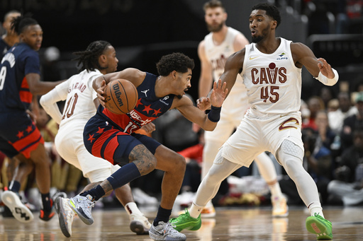 Mitchell and Allen propel Cavaliers to a decisive 135-116 victory against Wizards