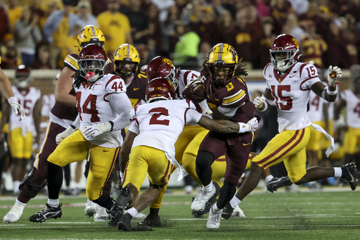 Minnesota welcomes Maryland for homecoming, with both teams recently defeating a struggling USC to regain momentum this month.