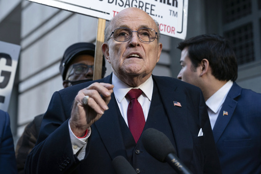 Rudy Giuliani instructed to relinquish his NYC residence and 26 timepieces to Georgia election officials.