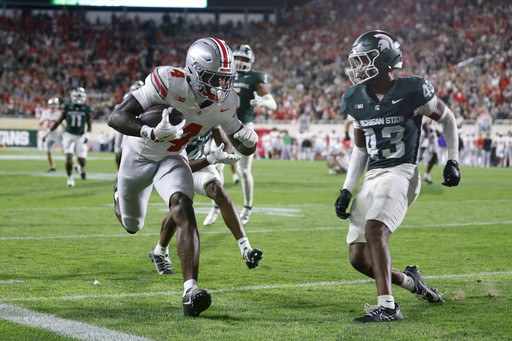 No. 3 Ohio State faces toughest test yet against RB Kaleb Johnson and 3-1 Iowa