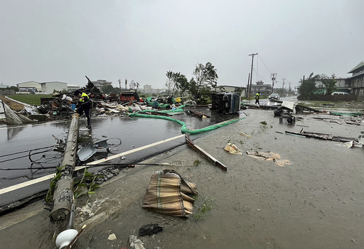 Taiwan shuts down schools and workplaces in anticipation of typhoon Kong-rey’s arrival.