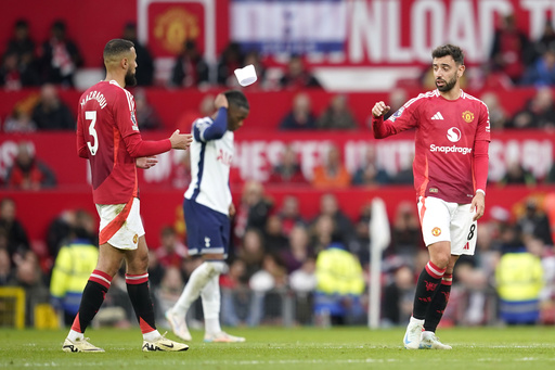 Man United captain Bruno Fernandes has suspension overturned for red card