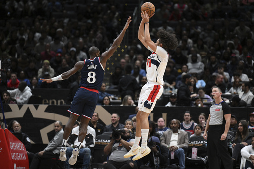 Harden tallies 43 points in Clippers’ dominant 121-96 win over struggling Wizards