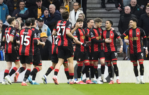 Justin Kluivert sets Premier League record by scoring three penalties in a single match for Bournemouth.