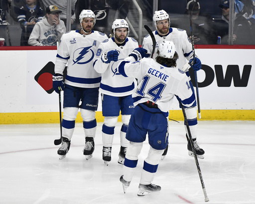 Jets secure 7-4 win against Lightning with diverse scoring strategy