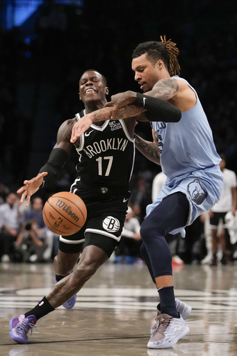 Nets secure 106-104 victory over Grizzlies with Schroder and Johnson scoring 20 points each