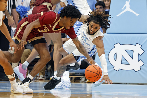 Davis nets 24, aids No. 9 North Carolina in comeback victory over Elon