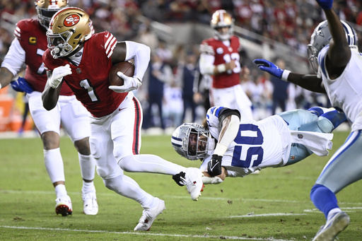 49ers aim to spark a significant second-half surge following an uneven season beginning.