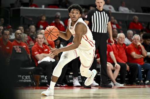 L.J. Cryer nets 16 points as No. 4 Houston triumphs over Jackson State 97-40