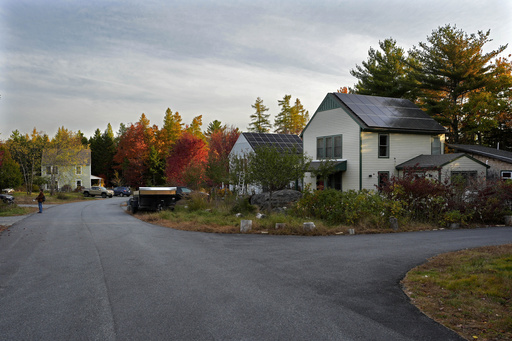 Inhabitants of a Maine town have mixed feelings about him, as conservatives embrace him while liberals reject him.