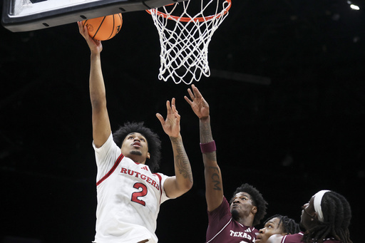 No. 20 Texas A&M edges out Rutgers, secures fifth place at Players Era Festival with an 81-77 victory