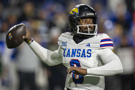 Kansas stuns No. 7 BYU with a 17-13 victory, marking the Cougars’ first defeat of the year.