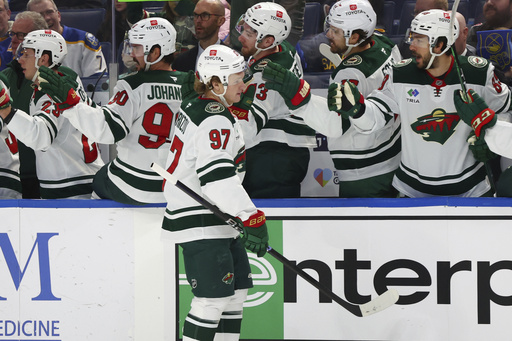 Filip Gustavsson records 39 saves to lead the Wild to a 1-0 victory in Minnesota.