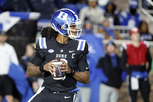 Duke’s Diaz: QB Murphy subject to internal consequences for gesture during Virginia Tech victory.