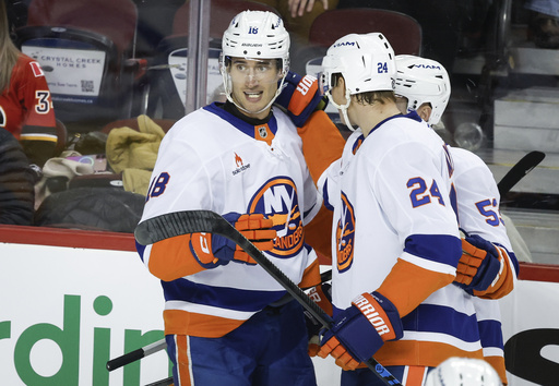 Dustin Wolf shines as Flames secure 2-1 shootout victory against Islanders