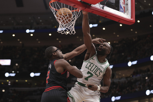 Tatum nets 35 points, Pritchard contributes 29 in relief as Celtics defeat Bulls 138-129