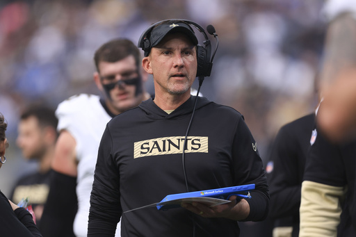 Saints terminate head coach Dennis Allen following seventh consecutive defeat, according to AP Source.