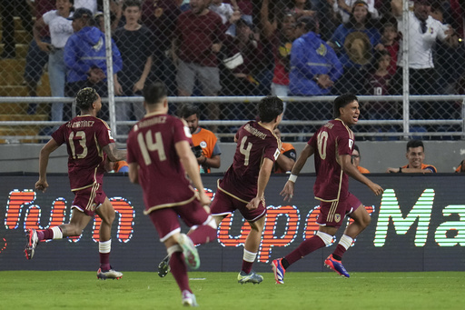 Vinicius fails to convert penalty in Brazil’s 1-1 draw against Venezuela during World Cup qualifiers.