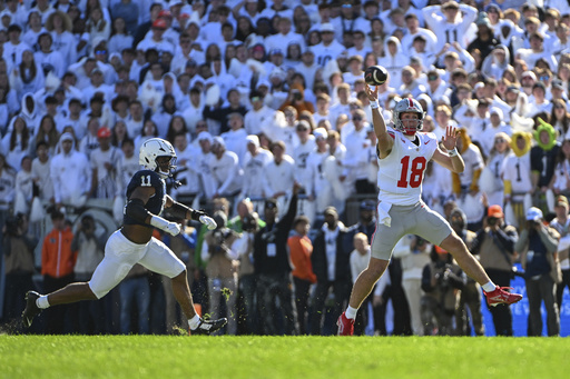 No. 3 Ohio State aims to maintain its winning streak against struggling 1-7 Purdue at the Horseshoe.