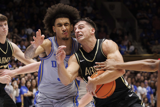 Newcomers Flagg and Maluach propel No. 7 Duke to a 100-58 victory against Army