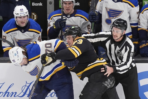 Brayden Schenn nets overtime goal, securing 3-2 victory for Blues against Bruins