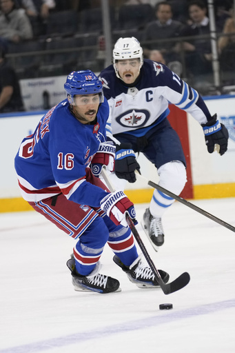 Scheifele and Connor net two goals each as Jets defeat Rangers 6-3