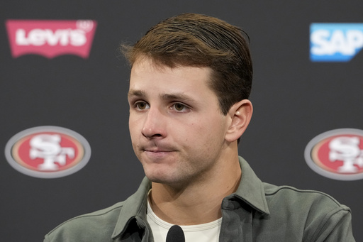 Brock Purdy’s availability for the 49ers this week uncertain due to shoulder pain