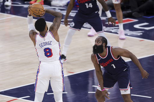 Clippers defeat struggling 76ers 110-98 as Paul George returns to LA