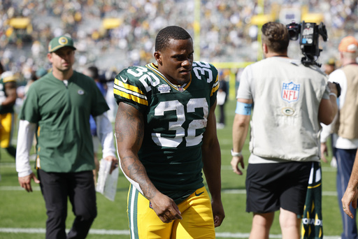 Packers RB MarShawn Lloyd’s comeback from ankle injury pushed back by appendicitis