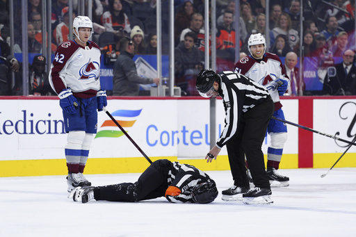 NHL official Mitch Dunning returns home and is anticipated to fully recuperate, according to the league.