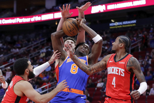 Sengun scores 25 points and grabs 14 rebounds in Houston Rockets’ 109-97 victory against Knicks