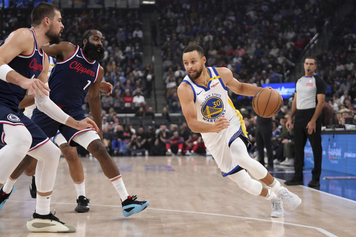 Powell nets 23 points as Clippers edge past Warriors 102-99