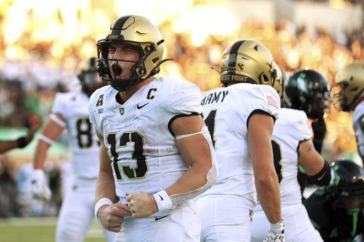 Quarterback Bryson Daily’s resilience and guidance propel No. 18 Army to a 9-0 beginning.