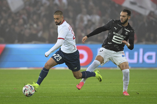 Zhegrova’s strike secures a 1-0 victory for Lille over Rennes in Ligue 1