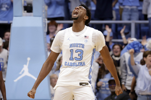 No. 10 North Carolina dominates American 107-55, scoring 64 points in the second half