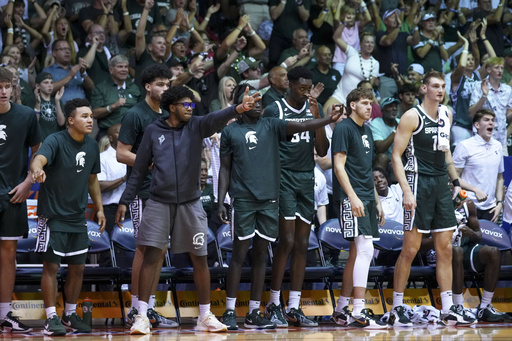 Michigan State edges No. 12 North Carolina 94-91 in overtime to secure third place at the Maui Invitational