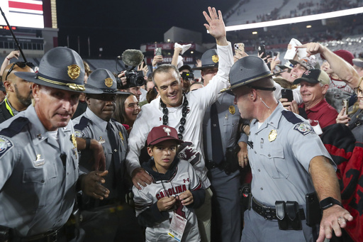 SEC imposes $250,000 penalty on South Carolina due to field invasion by fans after victory against ranked Texas A&M