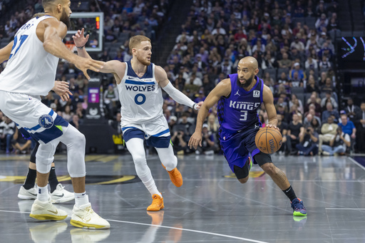 Timberwolves edge Kings 130-126 in overtime as De’Aaron Fox sets franchise record with 60 points