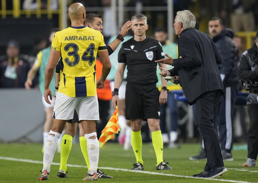 Mourinho suspended for one game and fined following outburst in Turkey