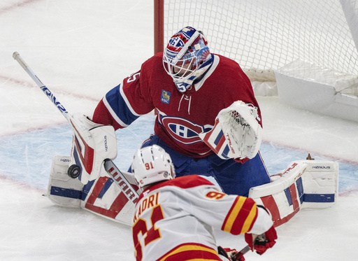 Coronato leads Flames to thrilling 3-2 overtime victory against Canadiens