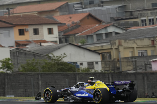 Argentine fans gather to support F1 racer Colapinto at the Brazilian Grand Prix