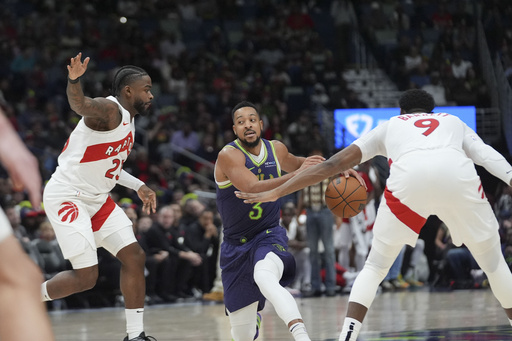 Unfortunate Pelicans feel ‘ashamed’ following their ‘disgraceful’ defeat to the faltering Raptors