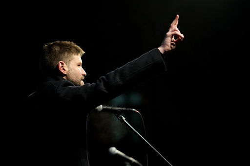 Opposition in Slovakia protests against populist Prime Minister Robert Fico’s administration