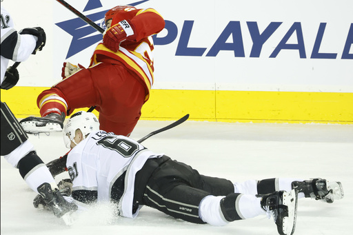 Backlund and Wolf guide Flames to a 3-1 victory against Kings