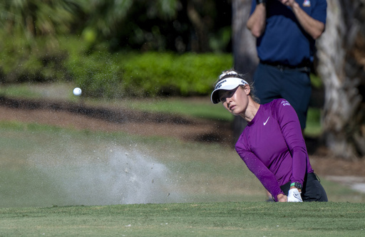 Narin An takes the lead with a 64 as Nelly Korda faces challenges in LPGA season finale