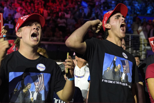 Young males shifted their support towards Trump following a campaign focused on masculine themes.